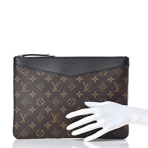 louis vuitton bag with two front pockets|louis vuitton monogram daily pouch.